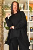 Big Softie Archie Slouch Knit Black